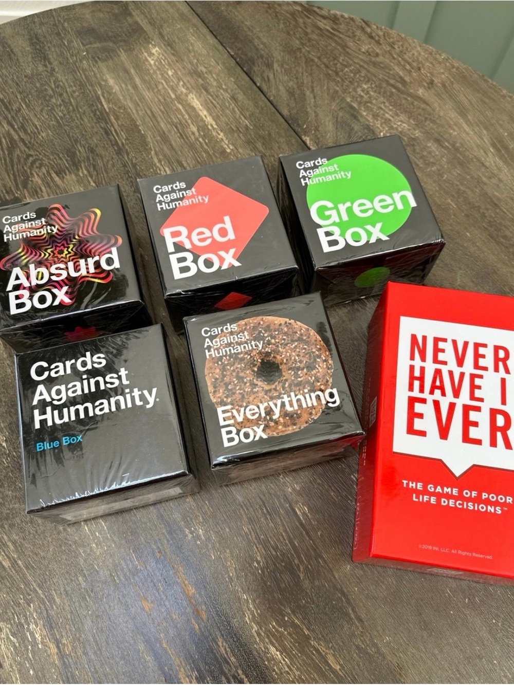 Assorted Expansion Boxes - Black, Red, Green, Blue, Multi